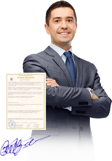 Fachperson mit Unterlagen
